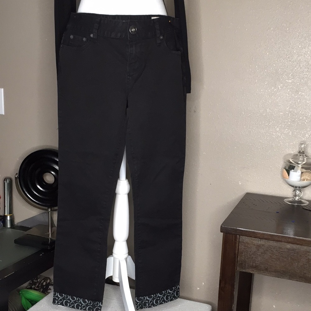 Guess Medium Rise Cropped skinny Jeans size 31